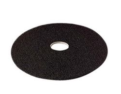 3M 17 in. D Non-Woven Natural/Polyester Fiber Floor Polishing Pad Black