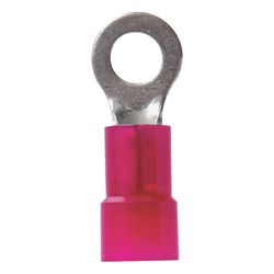 Jandorf 8 Ga. Insulated Wire Ring Terminal Red 2 pk