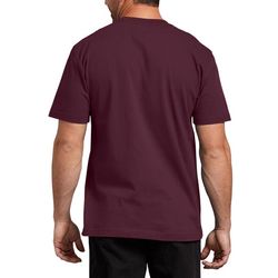 Dickies L Short Sleeve Men's Burgundy Tee Shirt