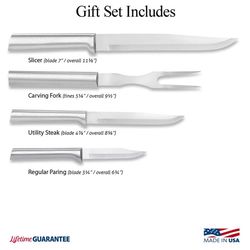 Rada Cutlery Stainless Steel Prep Knife Set 4 pc