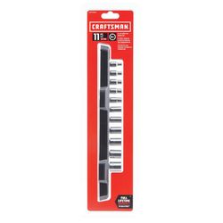 Craftsman 1/4 in. drive SAE 6 Point Socket Set 11 pc