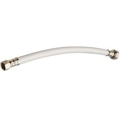 Plumb Pak 3/8 in. Compression X 1/2 in. D FIP 20 in. Vinyl Faucet Supply Line