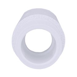 Charlotte Pipe Schedule 40 3/4 in. Slip X 1/2 in. D Slip PVC Coupling 1 pk
