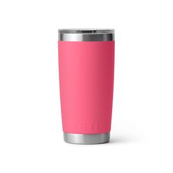 YETI Rambler 20 oz Tropical Pink BPA Free Tumbler with MagSlider Lid