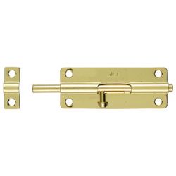 Ace 5 in. L Brass-Plated Steel Barrel Bolt 1 pk