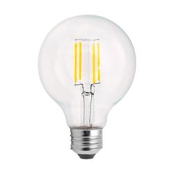 Satco G25 E26 (Medium) LED Bulb Warm White 60 Watt Equivalence 2 pk