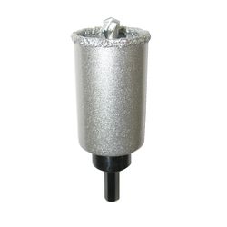 ARTU 1-3/4 in. Carbide Grit 4-1/2 in. L X 3/8 in. D Hole Saw Arbor Included