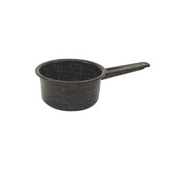 Granite Ware Porcelain Enamel Saucepan 2 qt Black