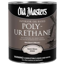 Old Masters Semi-Gloss Clear Oil-Based Polyurethane 1 qt