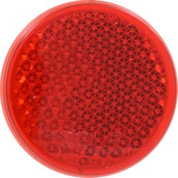 HILLMAN 1.25 in. Round Assorted Reflectors 6 pk