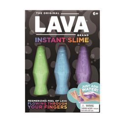 Schylling Lava Instant Slime Assorted 3 pc