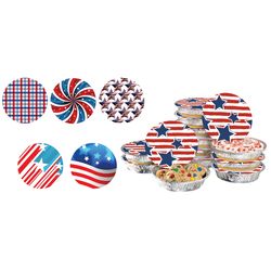 Gia's Kitchen 24.3 oz Silver Foil Containers 6 pk