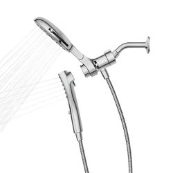 Moen Chrome Metal 8 settings Showerhead Combo 1.75 gpm
