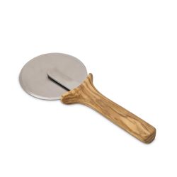 Fante's Brown Olivewood Pizza Cutter