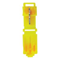 Jandorf 12 Ga. Insulated Wire Terminal Self-Stripping Yellow 2 pk