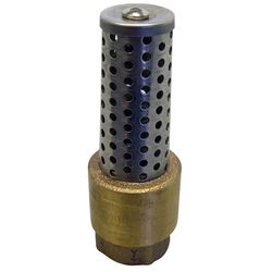 Campbell 1/2 in. D X 1/2 in. D Red Brass Spring Loaded Check Valve
