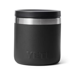 YETI Rambler Black Wide Mouth Food Jar 8 oz 1 pk