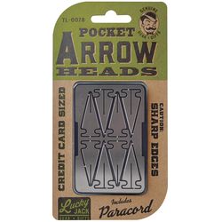 Lucky Jack Arrowhead Adventure Card Stainless Steel 1 pk