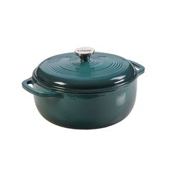 Lodge Cast Iron Dutch Oven 6 qt Lagoon