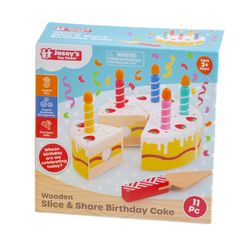 Jasey's Toy Chest Birthday Cake Pretend Toy 11 pc