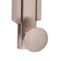 Ives Satin Nickel Solid Brass Surface Bolt