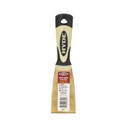 Hyde Pro Project 2 in. W Brass Stiff Hammer Head Putty Knife