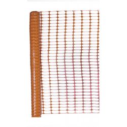 Mutual Industries 4 ft³ H X 50 ft³ L Polyethylene Barrier Fence Orange