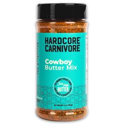 Hardcore Carnivore Cowboy Butter Bar-B-Q Rub/Seasoning 9 oz