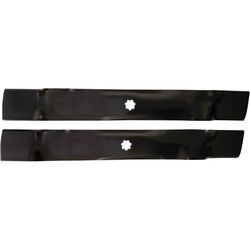 Stens 42 in. Mulching Mower Blade For Riding Mowers 2 pk