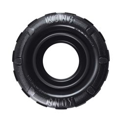 Boss Pet Kong For Dog Black Rubber Tires Dog Toy 1 pk