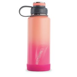 EcoVessel Boulder 32 oz Dawn Patrol BPA Free Insulated Water Bottle w/ Strainer