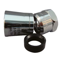 Ace Chrome Brass 1 settings Showerhead 2.5 gpm