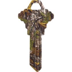 HILLMAN RealTree Green House/Office Universal Key Blank Single Green