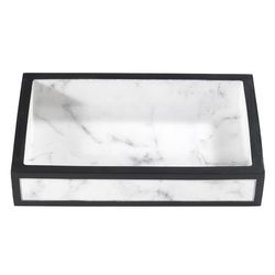 Avanti Linens Jasper Multicolored Plastic Soap Dish