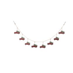 Glitzhome 6 ft. L Truck Garland