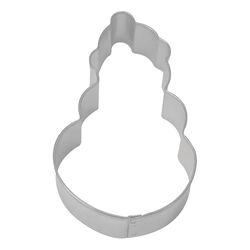 R&M International Corp 4 in. L Cookie Cutter Silver 1 pc