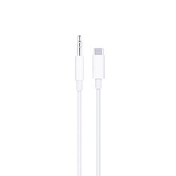 MonkeyZ Type C to Aux Cable - 4 FT 4 ft. L Audio Cable 3.5 mm