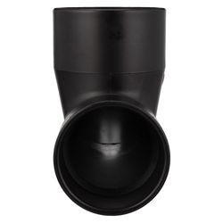 Charlotte Pipe 3 in. Spigot X 4 in. D Hub ABS 90 Degree Elbow