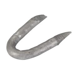 Grip-Rite 0.25 in. W X 1 in. L Galvanized Steel Fence Staples 9 Ga. 50 lb
