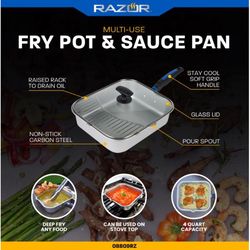 Razor Carbon Steel Grilling Pan 4 qt 19 in. L X 10.3 in. W 1 pk