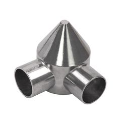 YardGard Silver Aluminum Chain Link Bullet Cap 1 pk