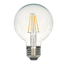 Satco G25 E26 (Medium) LED Bulb Clear 40 Watt Equivalence 1 pk