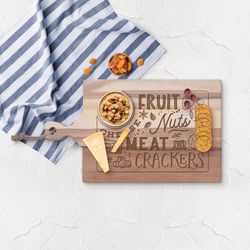 P Graham Dunn 18.25 in. L X 10.5 in. W X 1.13 in. Acacia Wood Something To Dip Cutting Board 1 pk