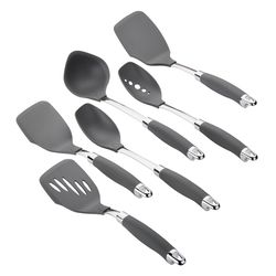 Anolon Suregrip Gray Nylon/Rubber Utensil Set