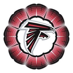 Spinfinity Designs Stainless Steel 12 in. Atlanta Falcons Wind Spinner