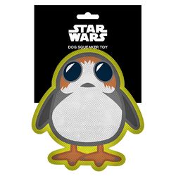 Buckle-Down Star Wars For Dog Multicolored Plush Porg Full Body Squeaky Dog Toy 1 pk