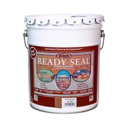 Ready Seal Goof Proof Semi-Transparent Flat Dark Walnut Oil-Based Penetrating Wood Stain/Sealer 5 ga
