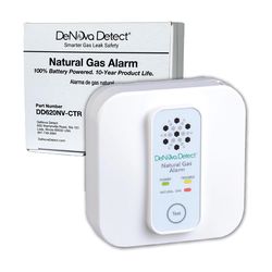 DeNova Detect 10-Year Battery-Powered MEMS Gas Alarm