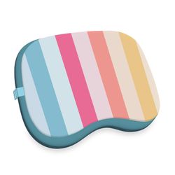 Ballast Outdoor Gear Polyester Inflatable Multicolored Coastal Candy Beach Pillow