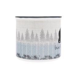 Pavilion Wild Woods Lodge 17 oz Blue BPA Free Bear Mug